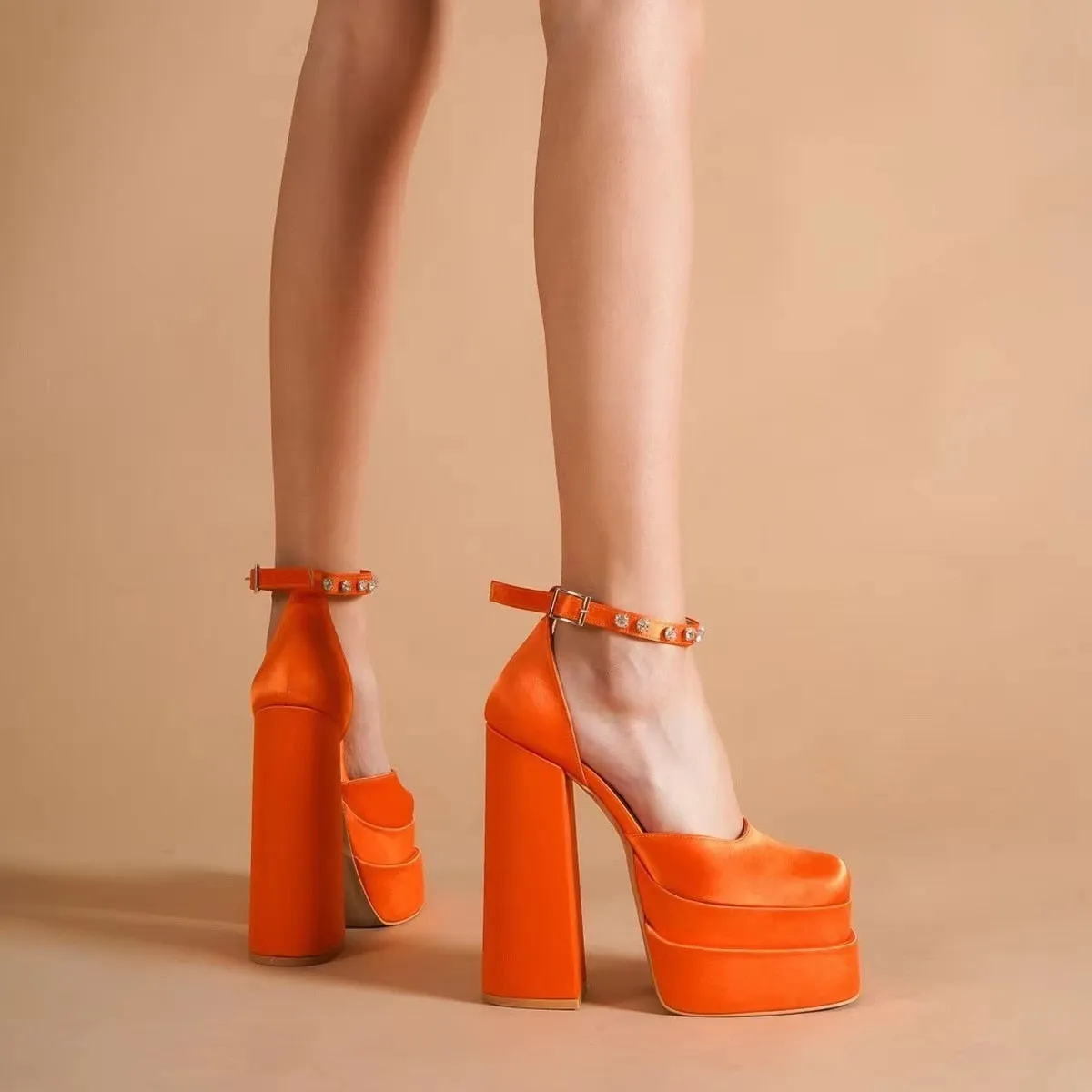 Sexy Thick High Heels