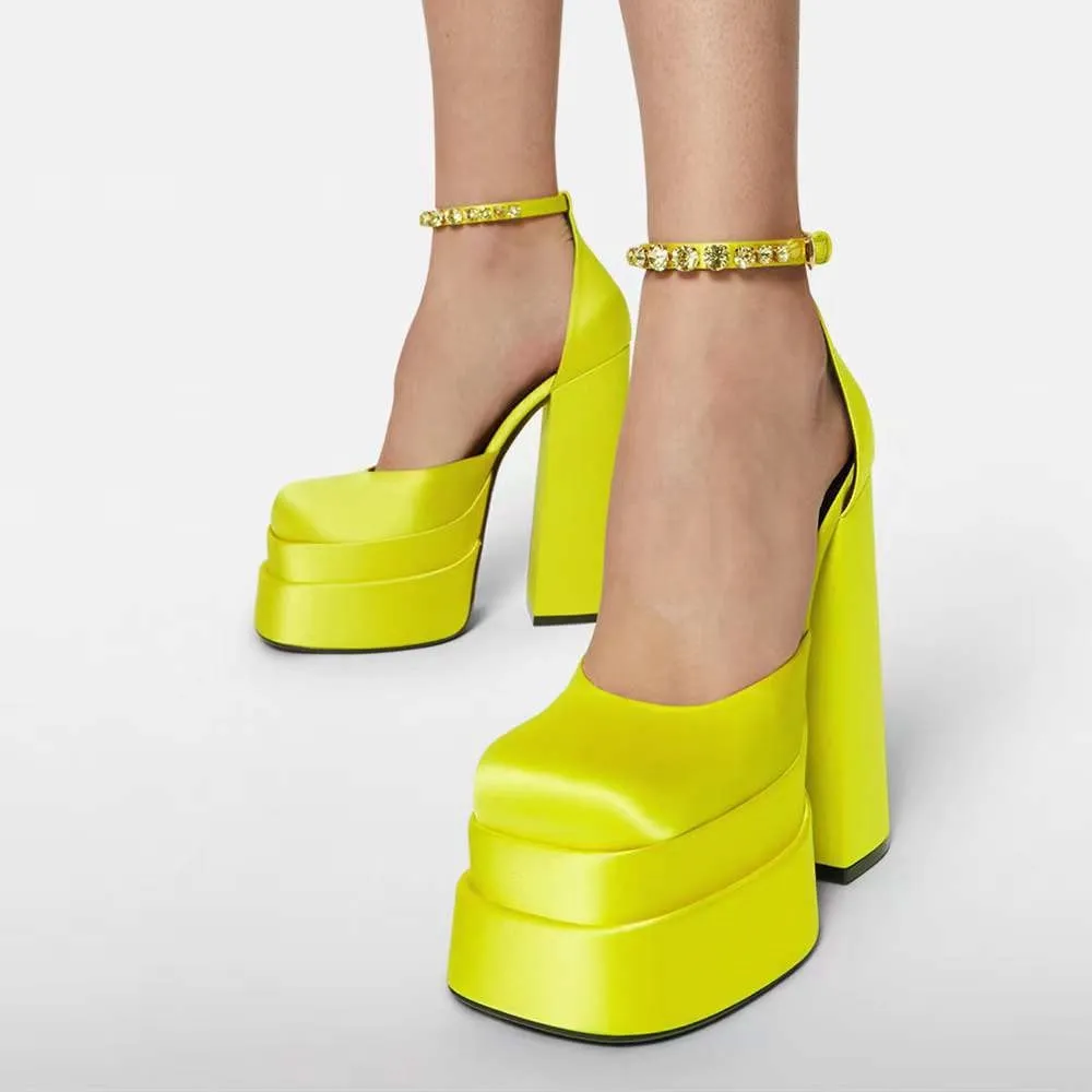 Sexy Thick High Heels