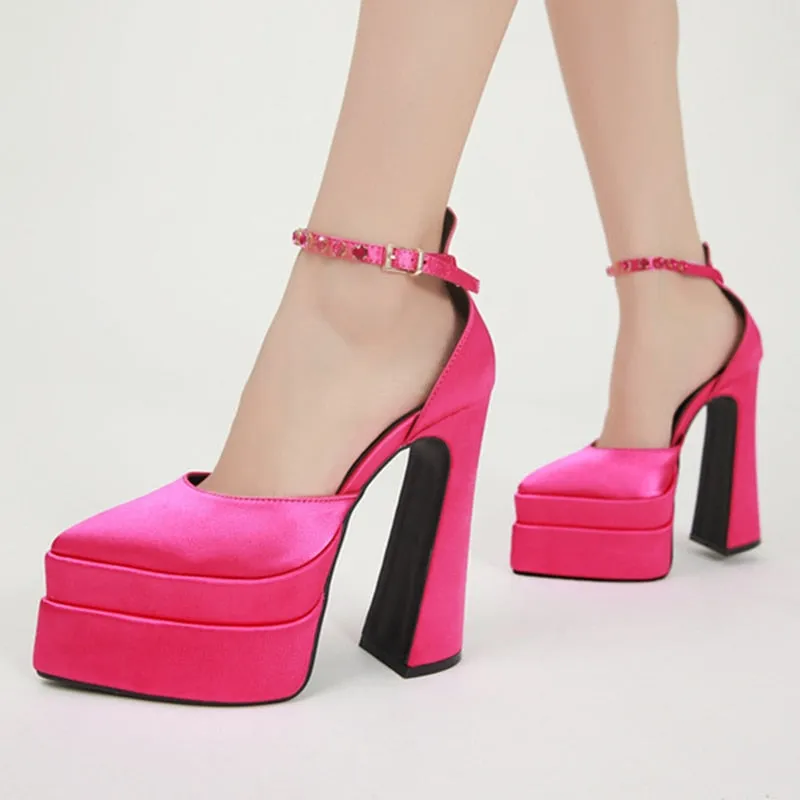 Sexy Thick High Heels