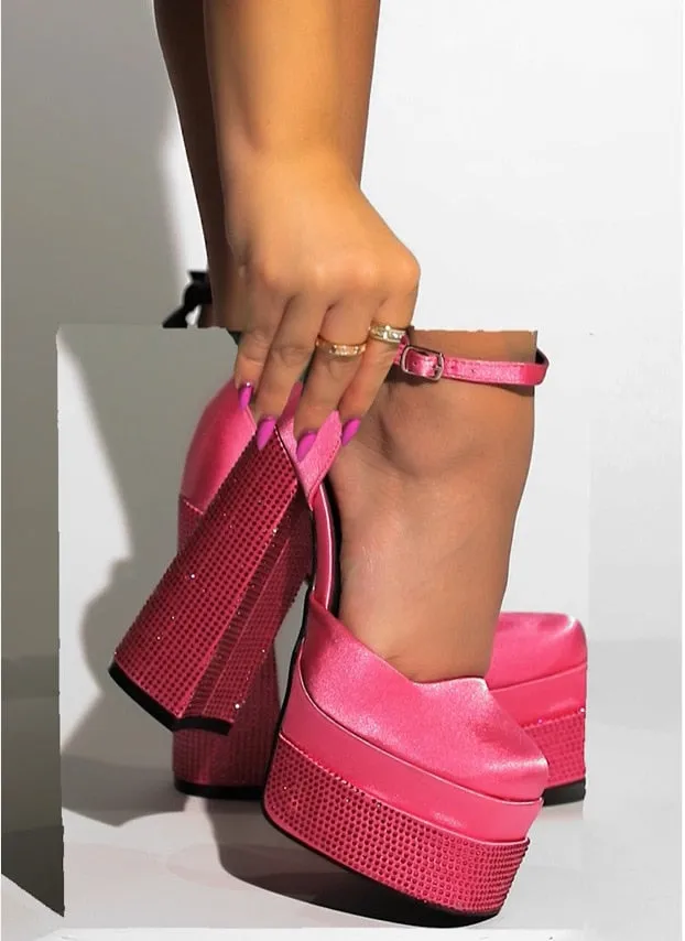 Sexy Thick High Heels