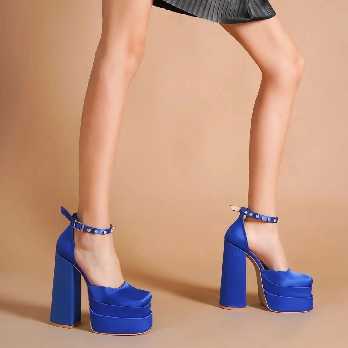 Sexy Thick High Heels