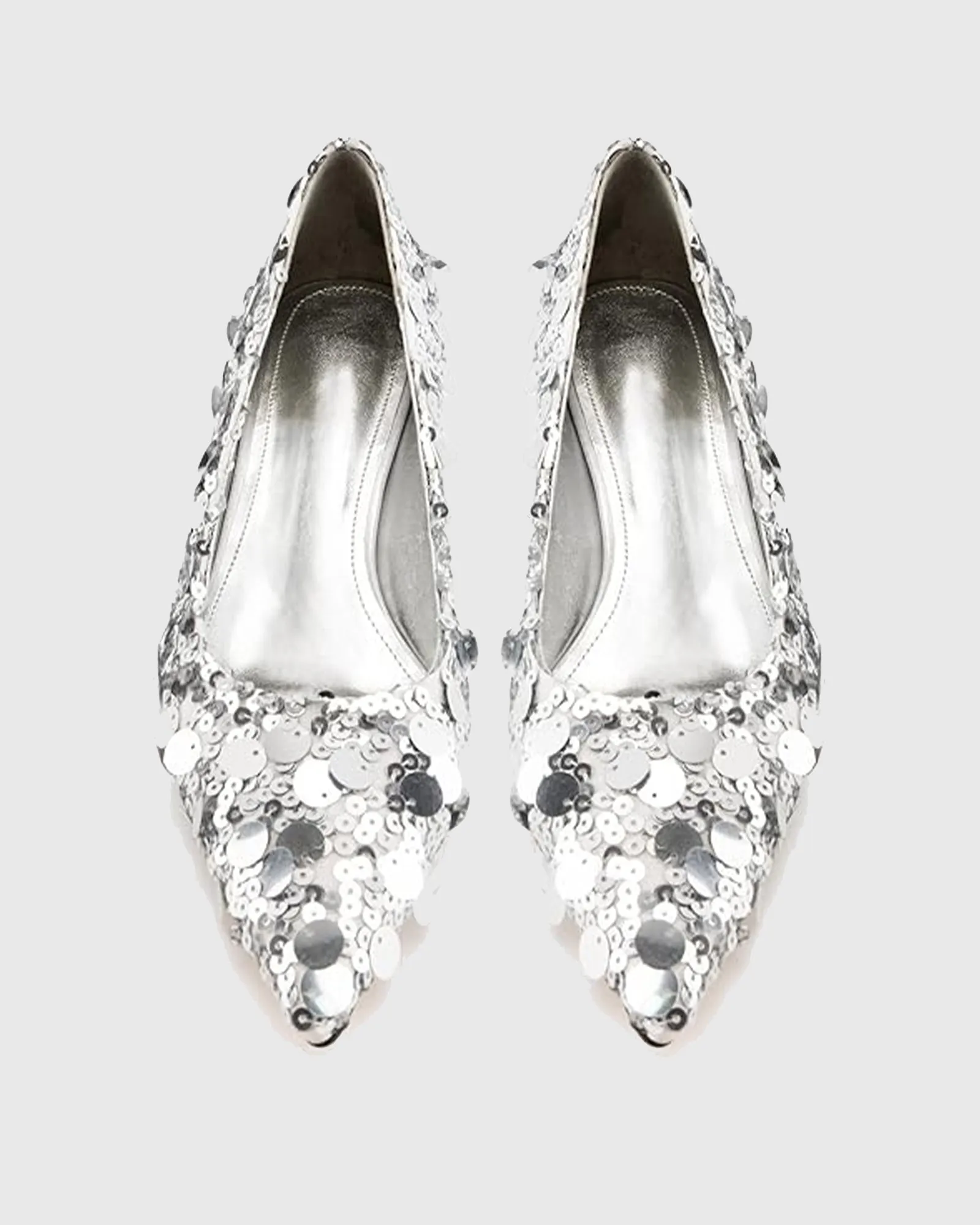 Shay Sequin Wedge Pumps