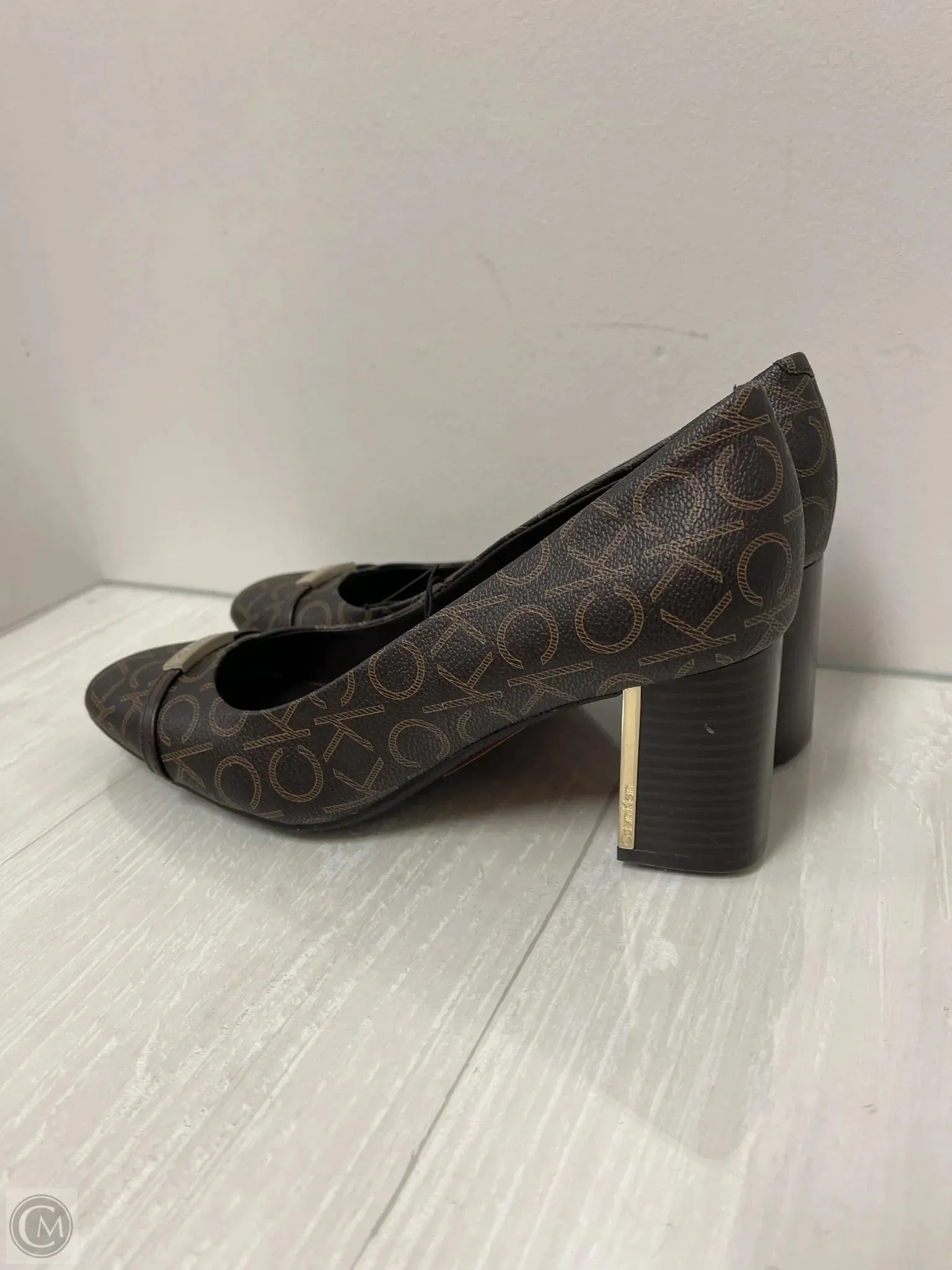 Shoes Heels Block By Calvin Klein  Size: 8