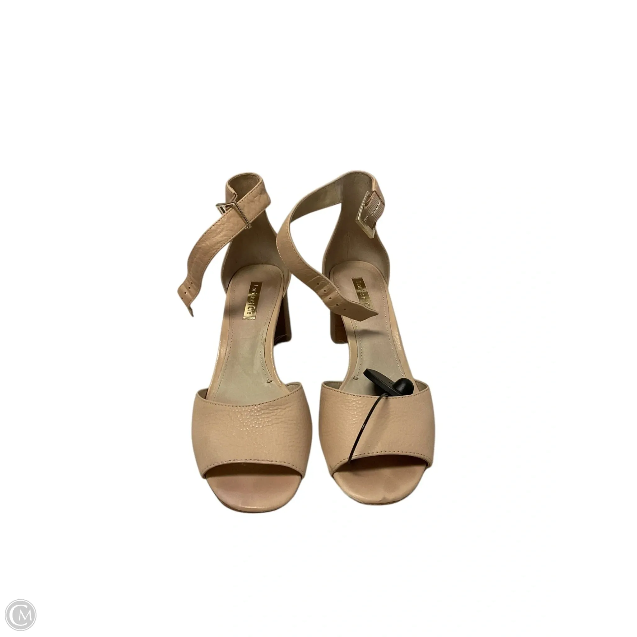 Shoes Heels Kitten By Louise Et Cie In Cream, Size: 7.5