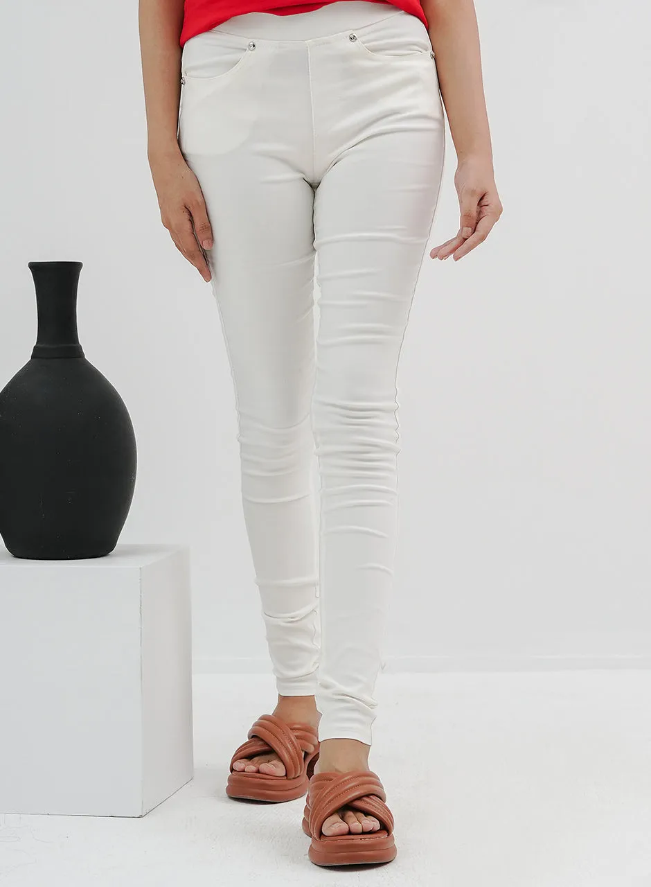 Skinny Jeans - White