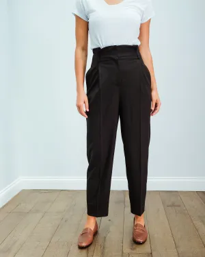 SLF Nadia tapered pant in black