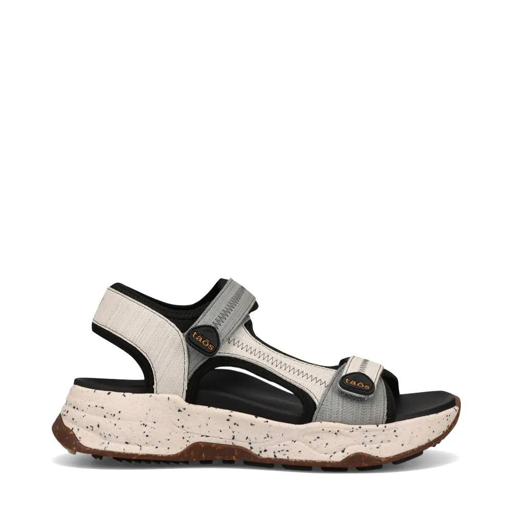 Taos Women's Super Side Sandal in Dove Embossed Multi