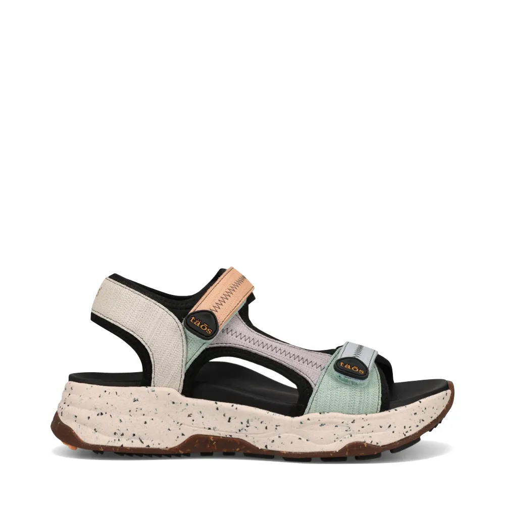 Taos Women's Super Side Sandal in Retro Embossed Multi