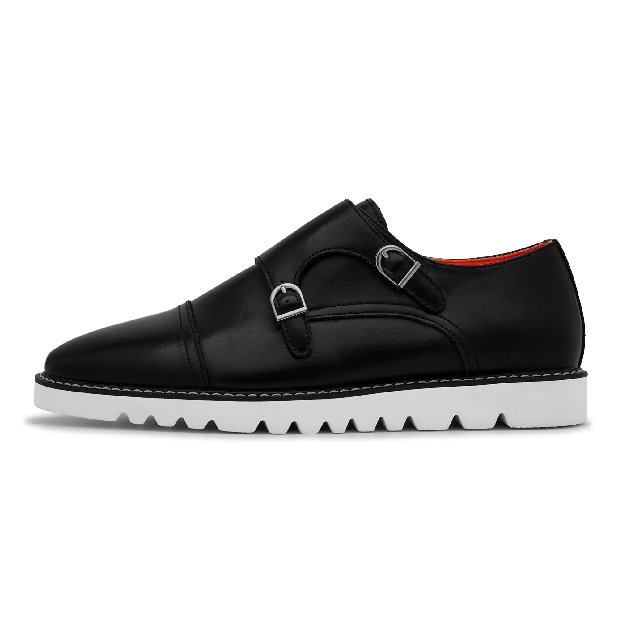The Freshman L TAYNO Leather Monk Strap Oxford Sneaker