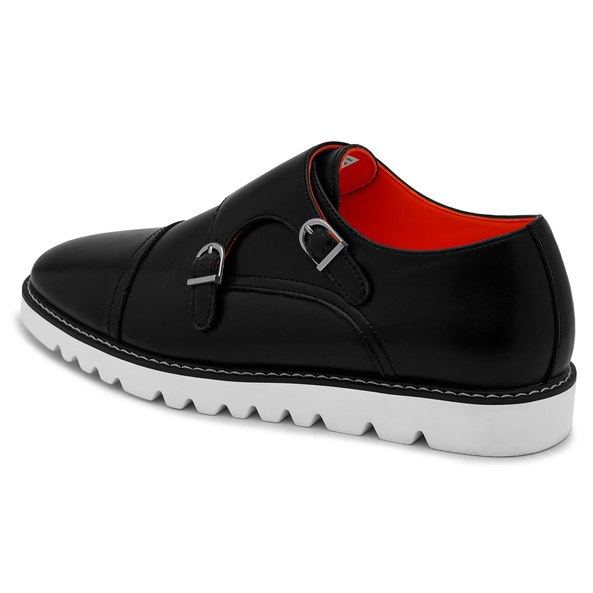 The Freshman L TAYNO Leather Monk Strap Oxford Sneaker