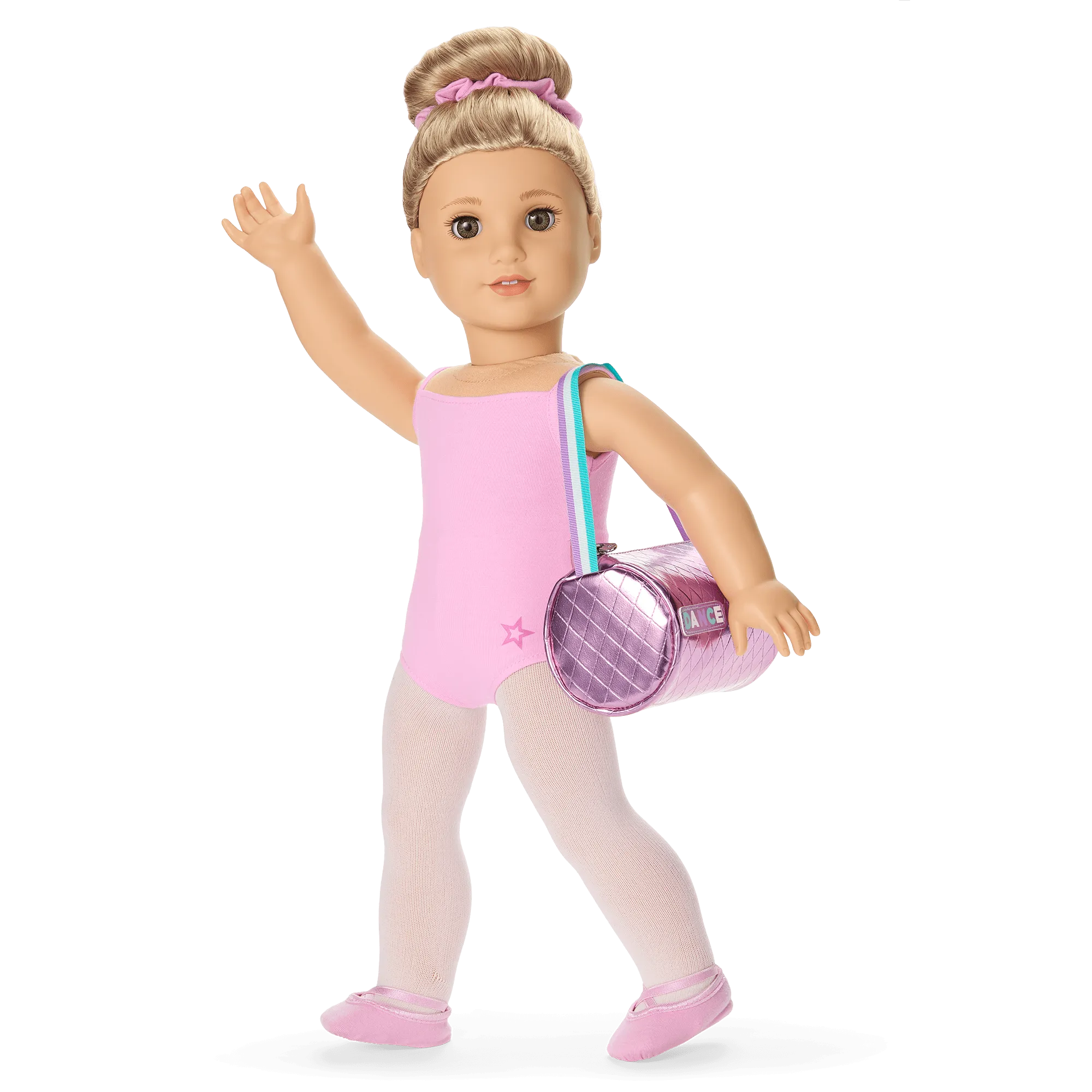 Truly Me™ #125 18-inch Doll & Practice-to-Performance Dance Set