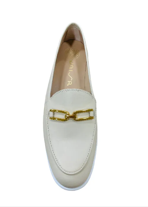 Unisa Ivory Platform Loafer|FAMO25IV