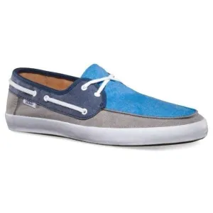 Vans Chauffeur (Washed) Tri-Tone Blue Gray  Womens Size 9 Casual Loafers
