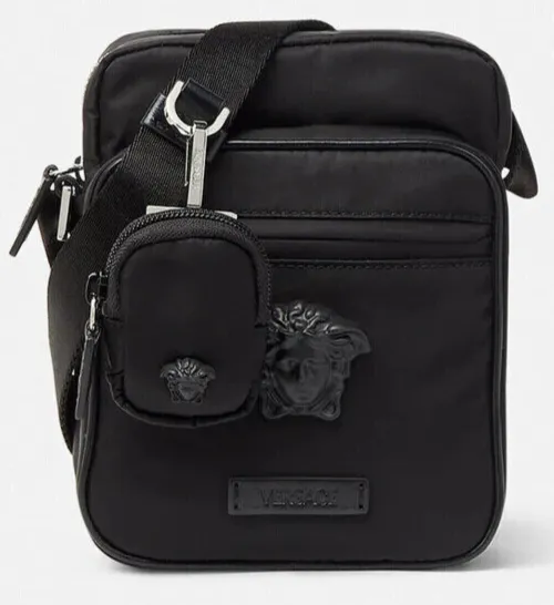 Versace Crossbody Bag Nylon Vitello