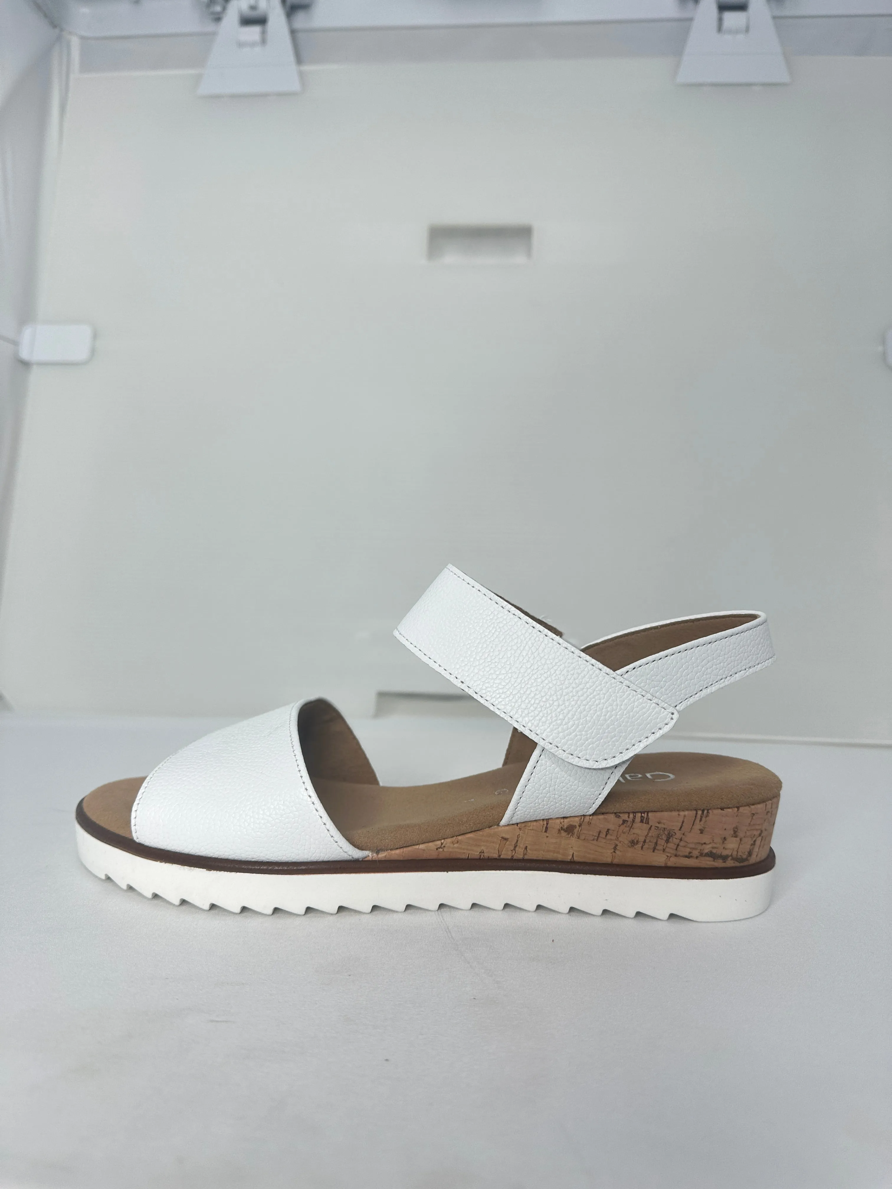 White Strap Sandals