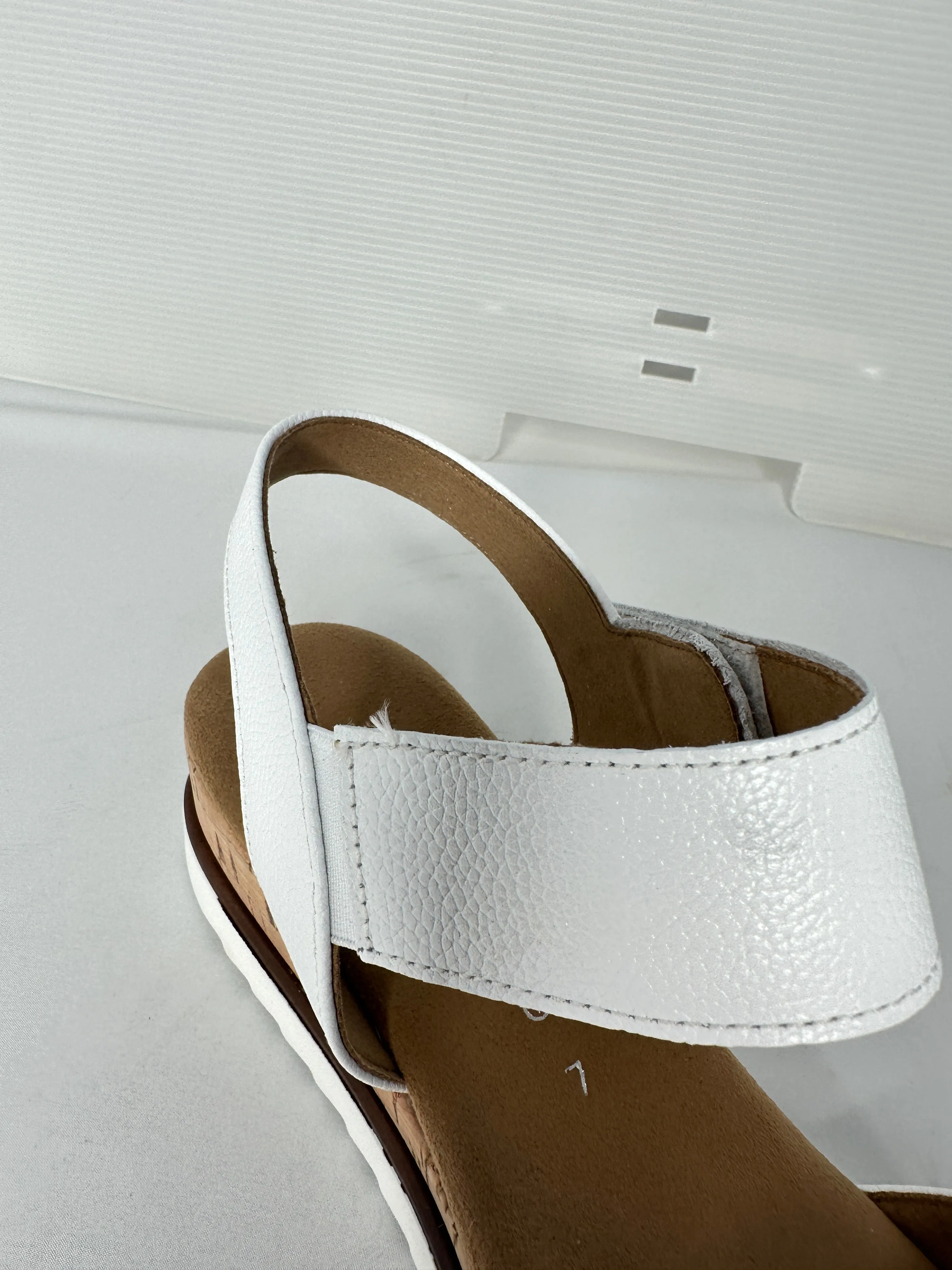 White Strap Sandals